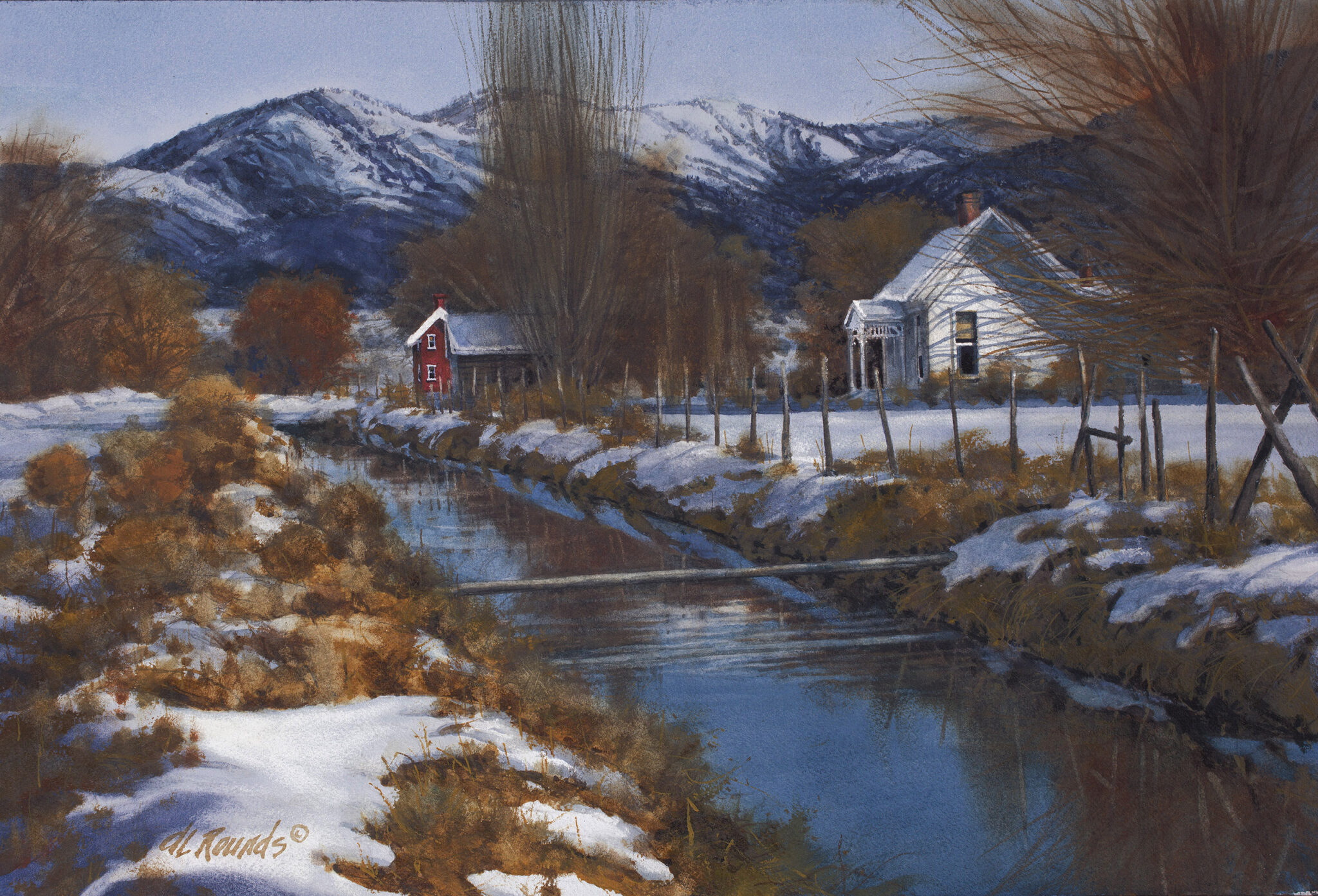 Al Rounds|Beautiful watercolors that carry us over a distance of miles ...